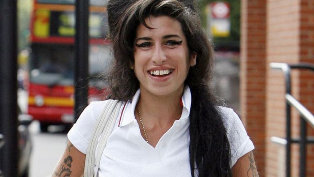 Amy Winehouse in public