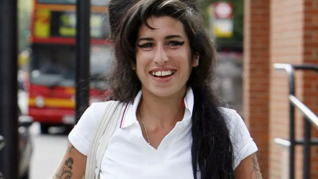 Amy Winehouse in public